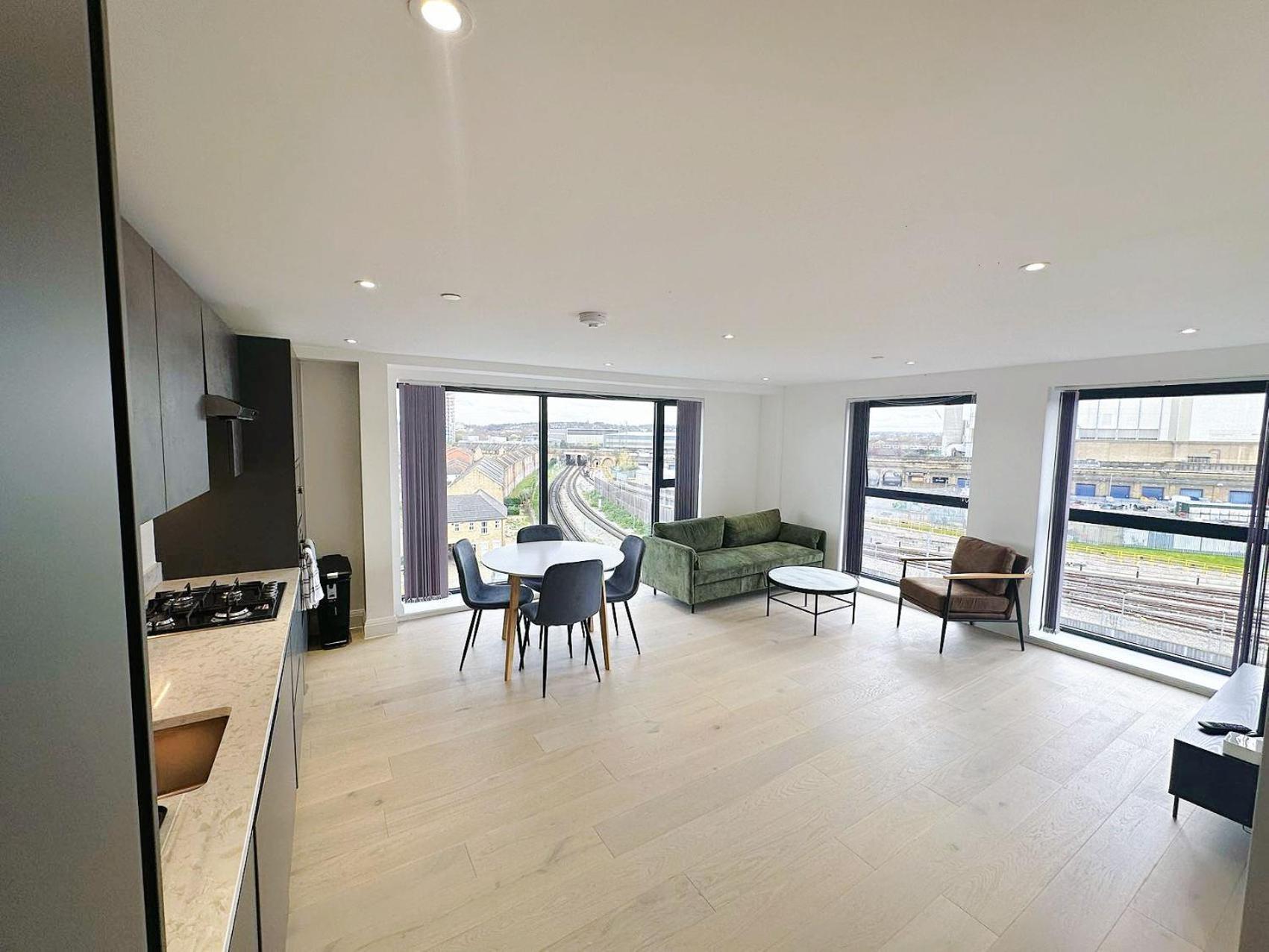 Apartamento Luxury Modern Flat Near Center Londres Exterior foto